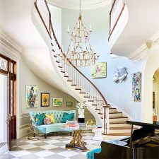 Modern Staircase Featured in Southern Home March April 2022 Issue