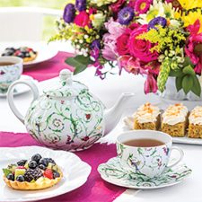 Summer Garden Tea Party Featured In TeaTime May June 2022