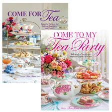 Come for Tea & Come to My Tea Part Book Covers