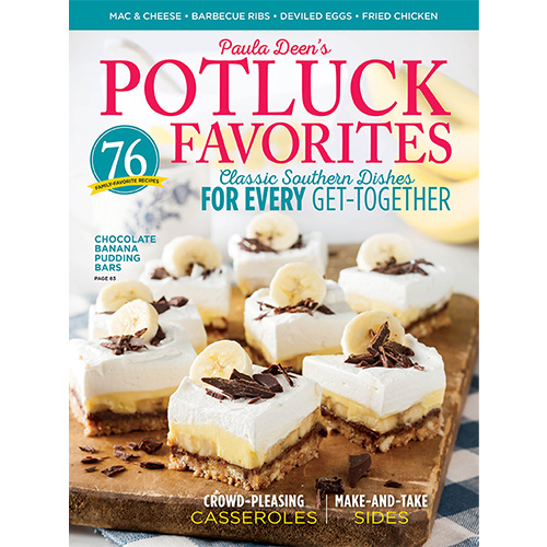 Cooking With Paula Deen Potluck Favorites 2022 Cover