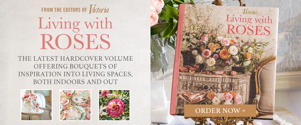 Order your copy of Living with Roses from Victoria