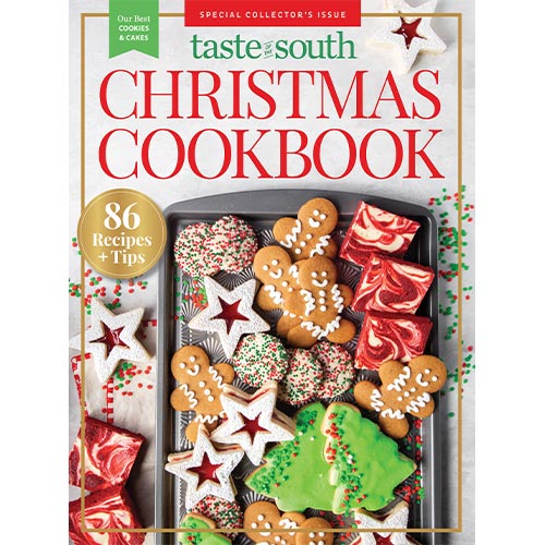 Taste of the South Christmas Cookbook Cover