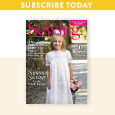 Subscribe to Classic Sewing magazine