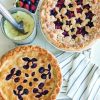 Stars and Cherries Cut Out Pies
