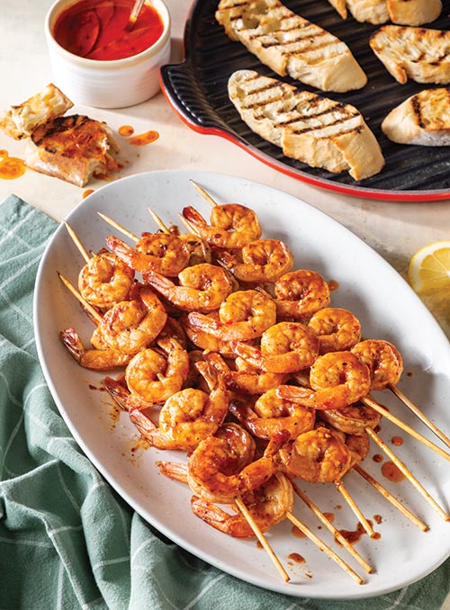Grilled New Orleans Barbecue Shrimp